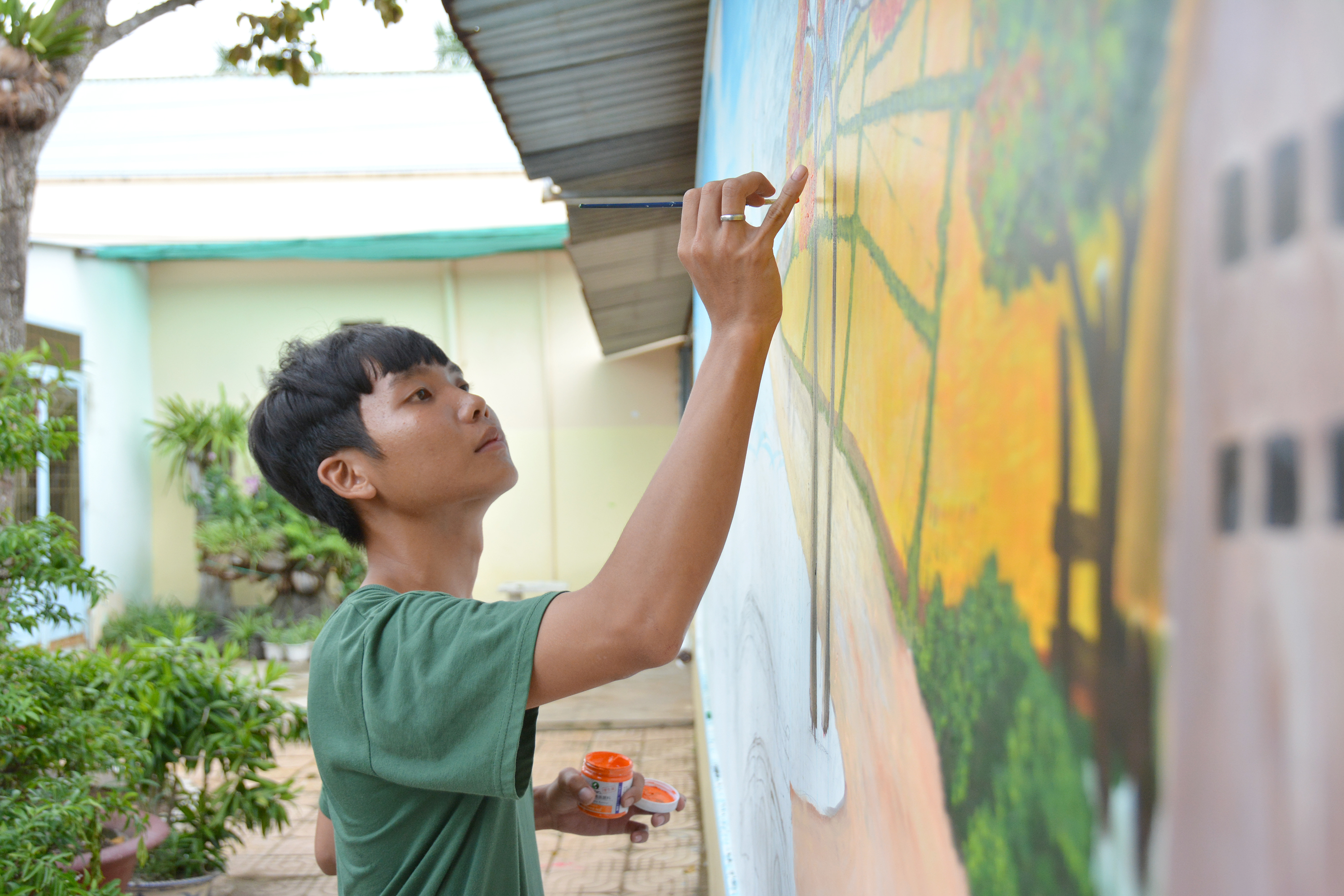 Họa sĩ ở đơn vị